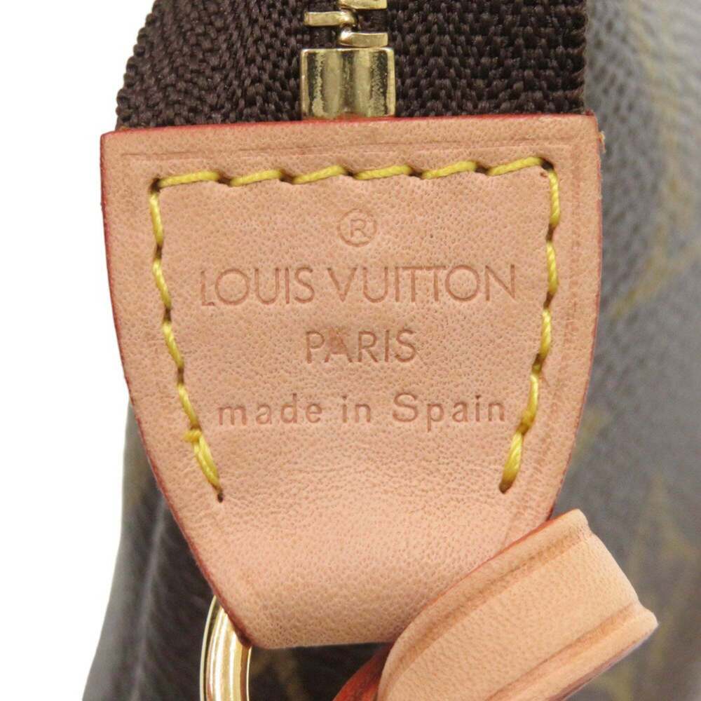 LOUIS VUITTON Brown Monogram Pochette Pouch - Picture 8 of 9